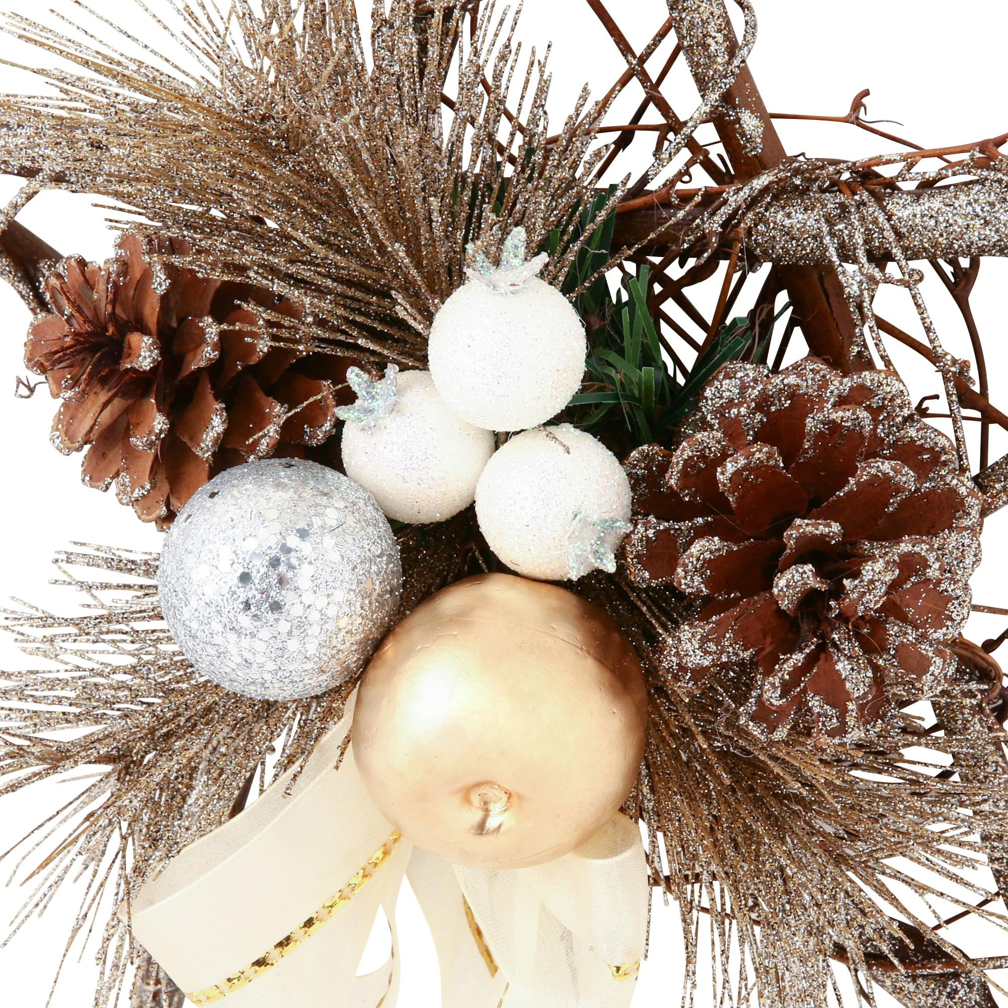 Amazon.co.jp: Francfranc フランフラン リース スター M ホワイト